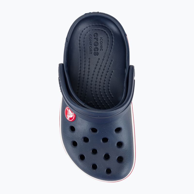 Dětské nazouváky Crocs Crocband Clog navy/red 7