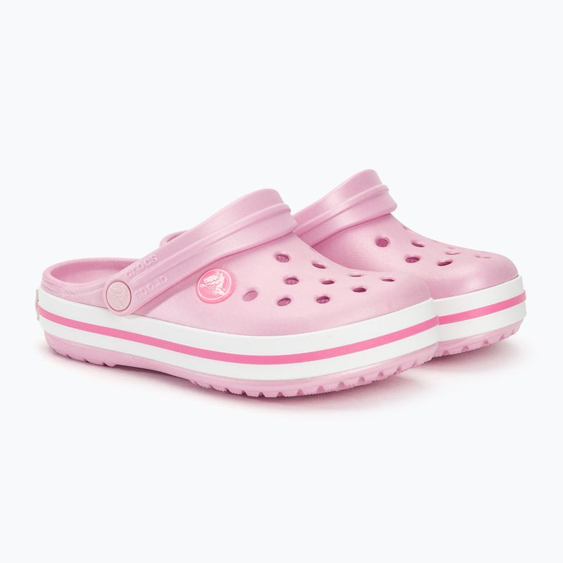 Dětské nazouváky Crocs Crocband Clog ballerina pink 5