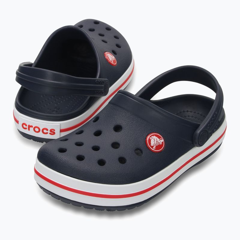 Dětské nazouváky Crocs Crocband Clog navy/red 9