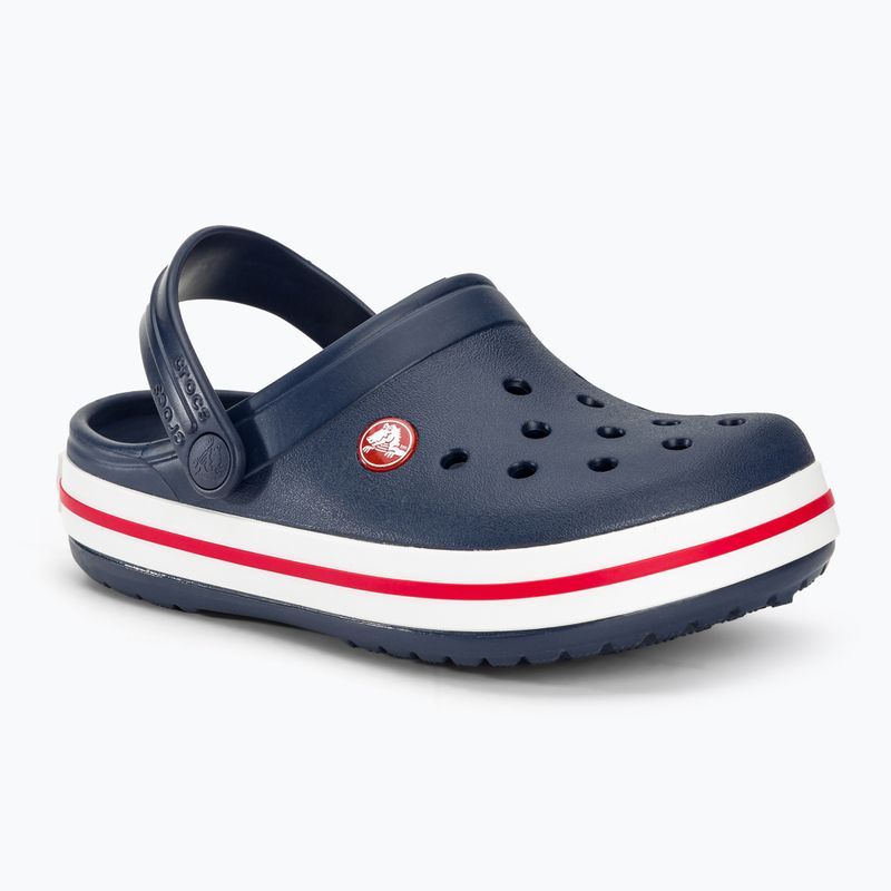 Dětské nazouváky Crocs Crocband Clog navy/red 2