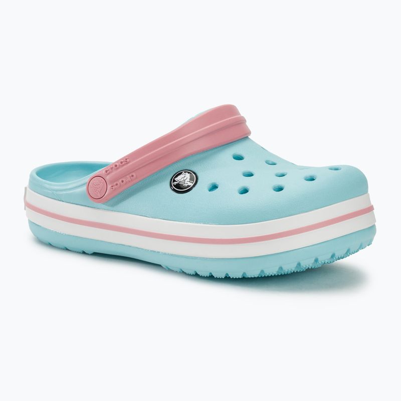 Dětské nazouváky Crocs Crocband Clog ice blue/white