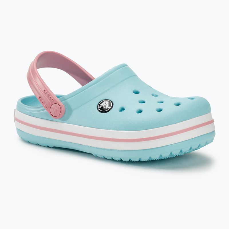 Dětské nazouváky Crocs Crocband Clog ice blue/white 2