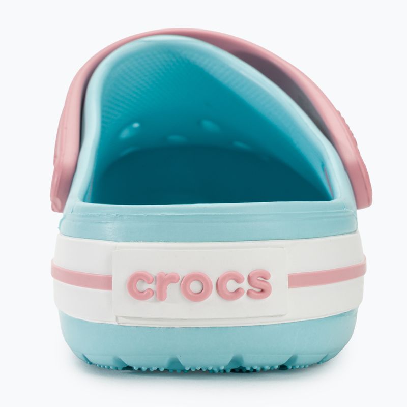 Dětské nazouváky Crocs Crocband Clog ice blue/white 8