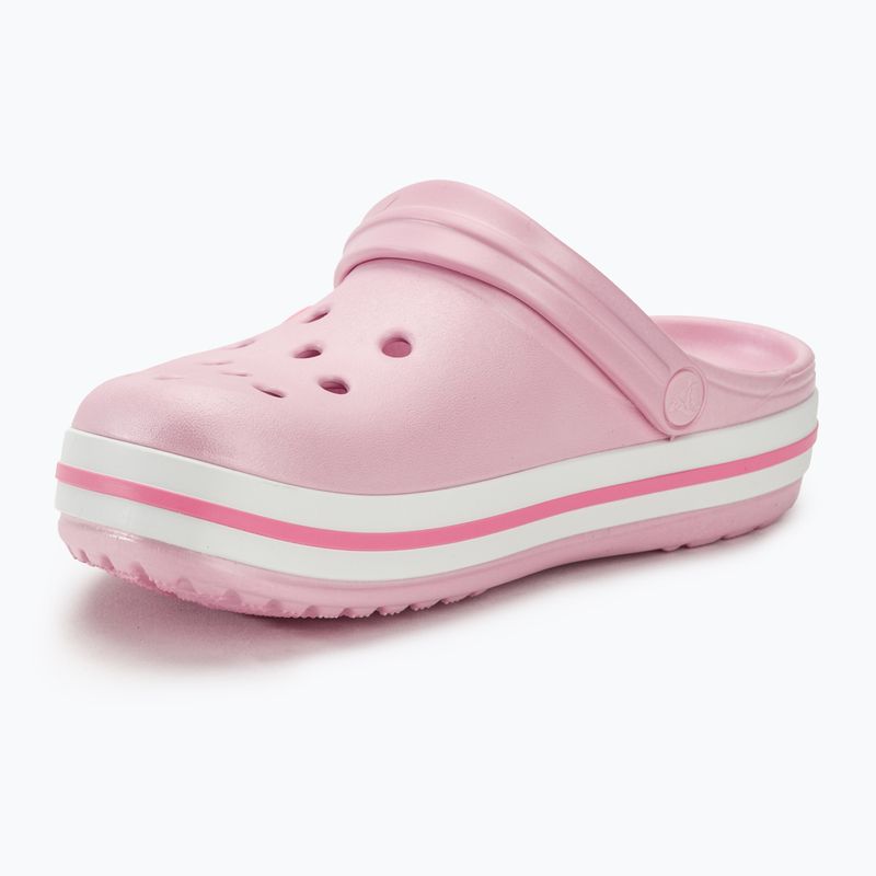 Dětské nazouváky Crocs Crocband Clog ballerina pink 5