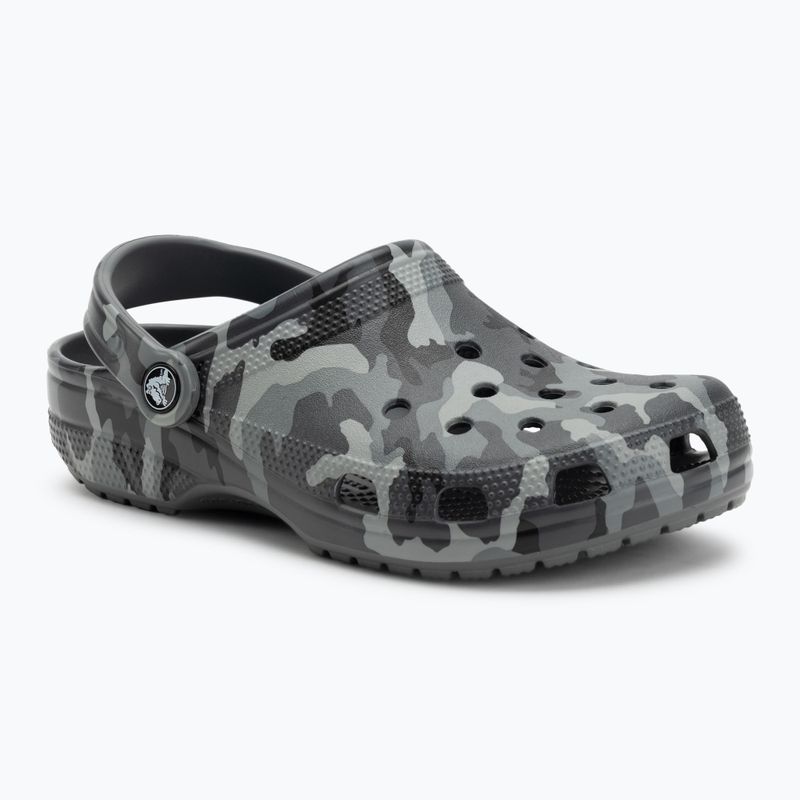 Nazouváky Crocs Classic Printed Camo Clog slate grey/multi 2
