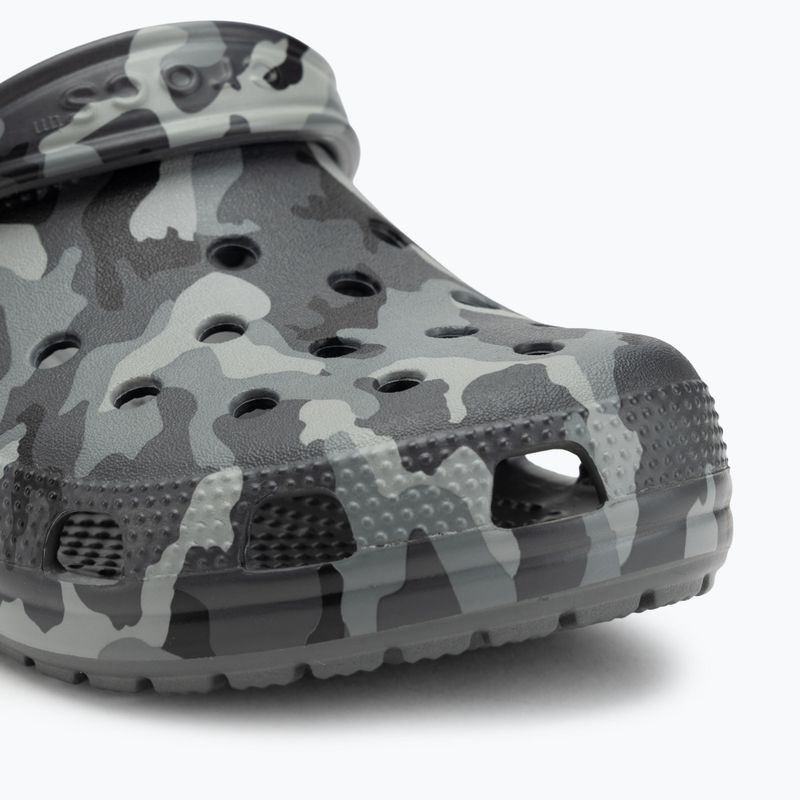 Nazouváky Crocs Classic Printed Camo Clog slate grey/multi 8