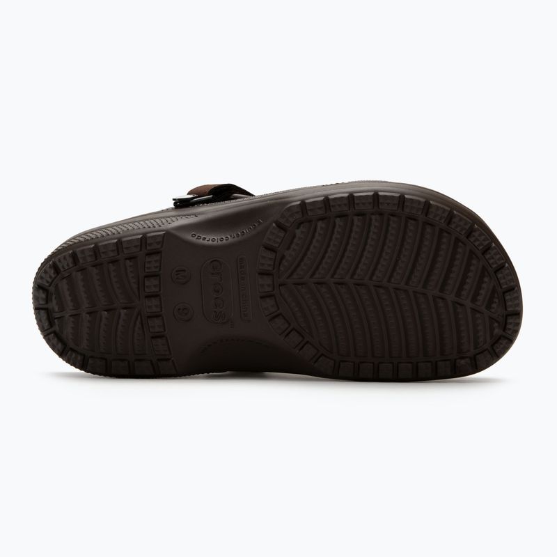 Pánské nazouváky Crocs Yukon Vista II Clog espresso 5