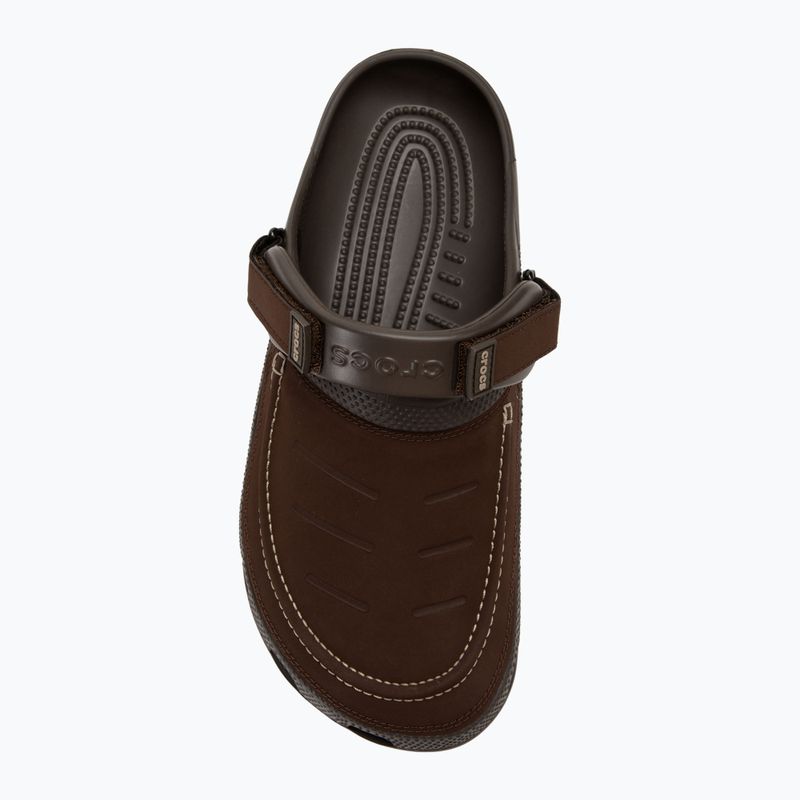Pánské nazouváky Crocs Yukon Vista II Clog espresso 6