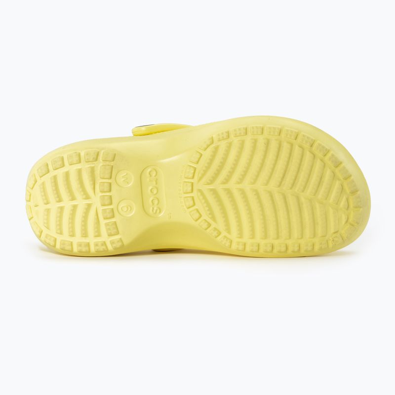 Dámské nazouváky  Crocs Classic Platform Clog banana 5