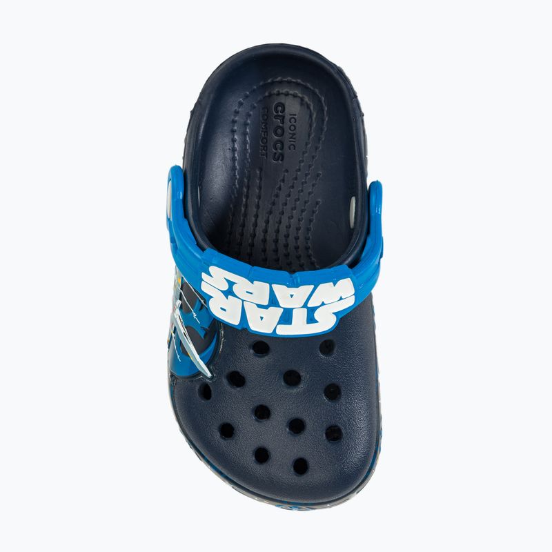 Dětské nazouváky  Crocs Fun Lab Luke Skywalker Lights Clog navy 6