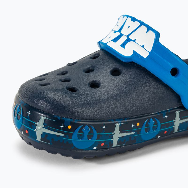 Dětské nazouváky  Crocs Fun Lab Luke Skywalker Lights Clog navy 8