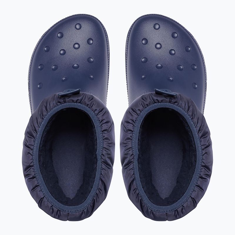 Dámské sněhule Crocs Classic Neo Puff Shorty navy 11