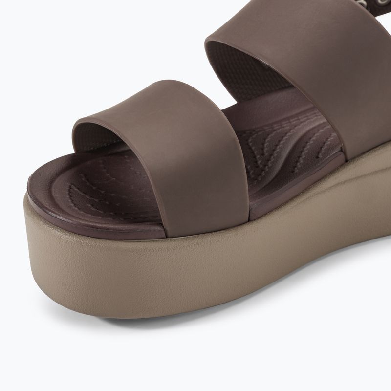 Dámské sandály Crocs Brooklyn Low Wedge mushroom/stucco 7