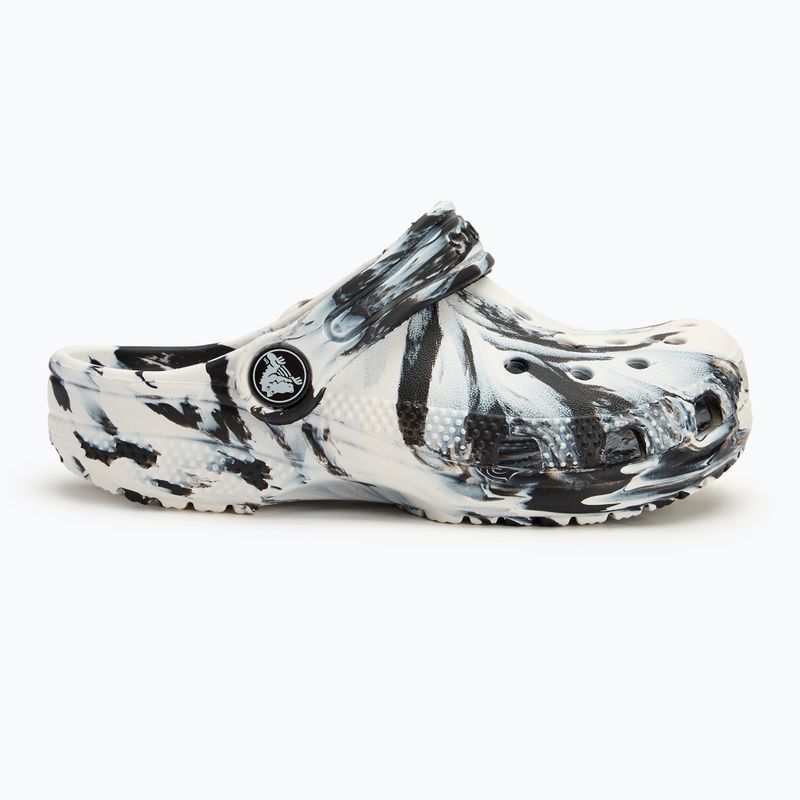 Dětské nazouváky  Crocs Classic Marbled Clog Kids black/white 3