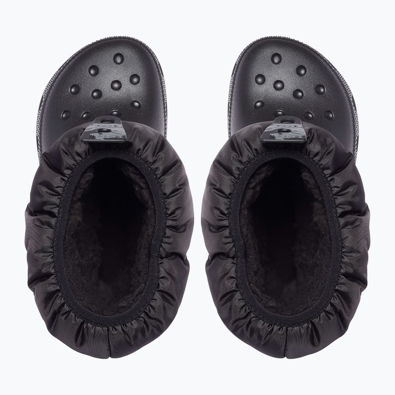 Juniorské sněhule Crocs Classic Neo Puff black 11