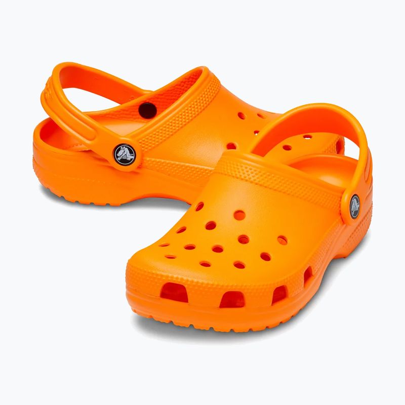 Dětské nazouváky Crocs Classic Clog Kids orange zing 6