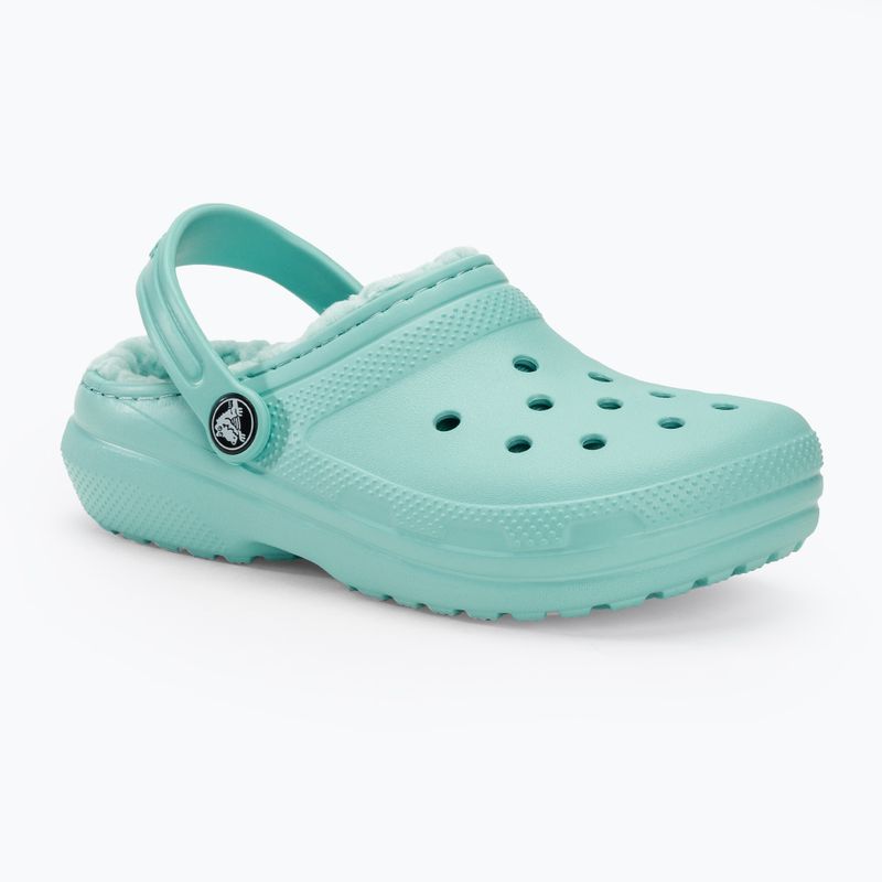 Dětské nazouváky   Crocs Classic Lined pure water 2