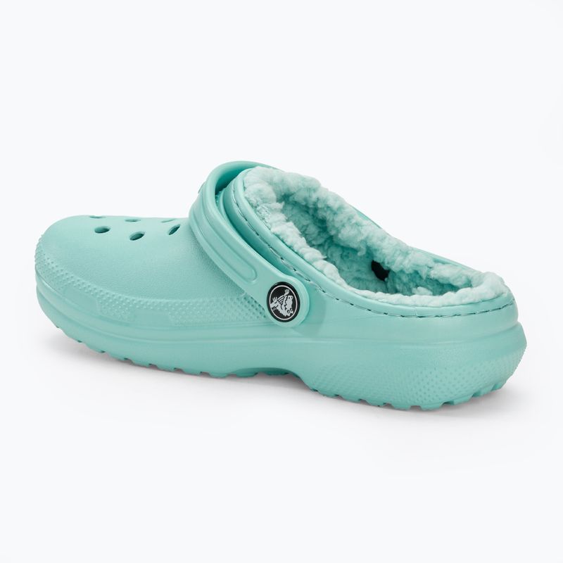 Dětské nazouváky   Crocs Classic Lined pure water 4