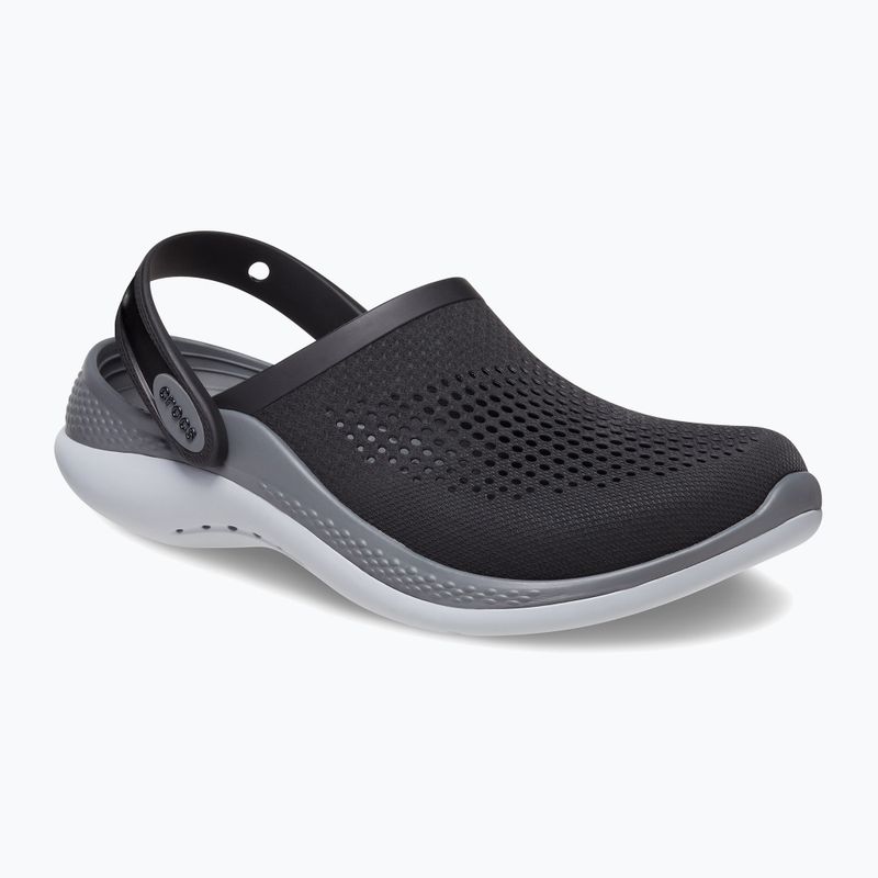Nazouváky  Crocs LiteRide 360 Clog black/slate grey 9