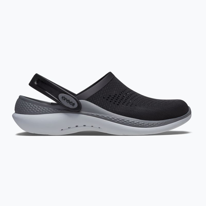 Nazouváky  Crocs LiteRide 360 Clog black/slate grey 10