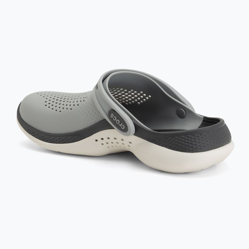 Nazouváky Crocs LiteRide 360 Clog light grey/slate grey 4