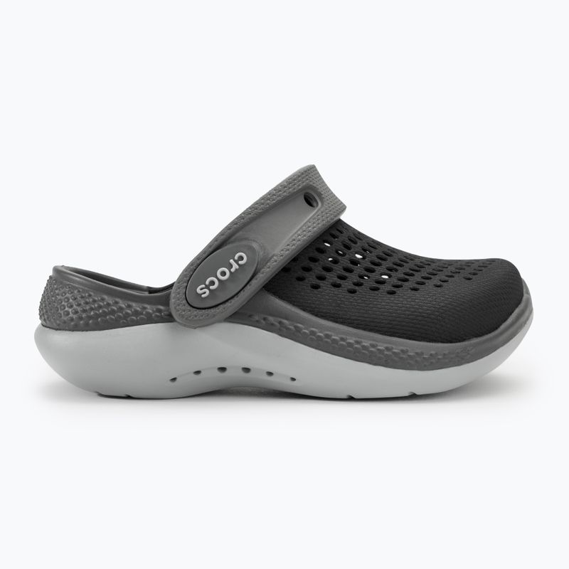 Dětské nazouváky   Crocs LiteRide 360 black/slate grey 3