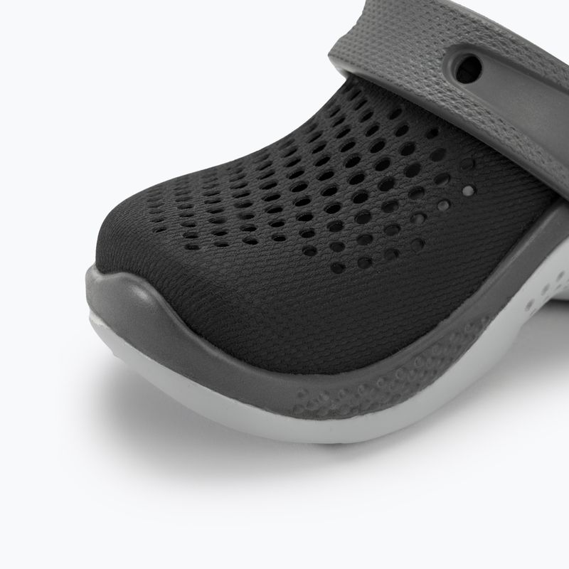 Dětské nazouváky   Crocs LiteRide 360 black/slate grey 8