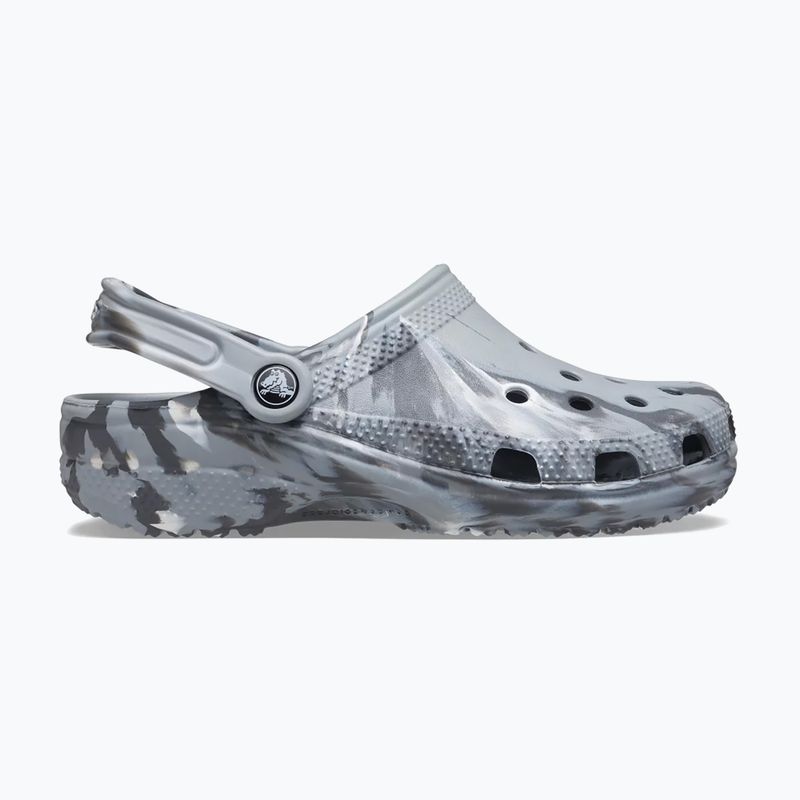Nazouváky Crocs Classic Marbled Clog light grey/multi 2