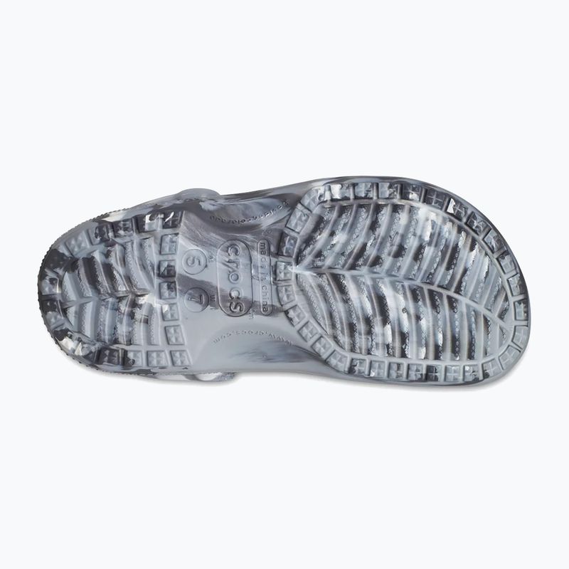 Nazouváky Crocs Classic Marbled Clog light grey/multi 6