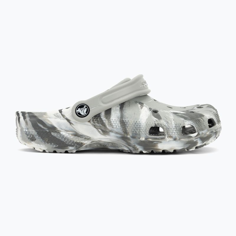 Nazouváky Crocs Classic Marbled Clog light grey/multi 3