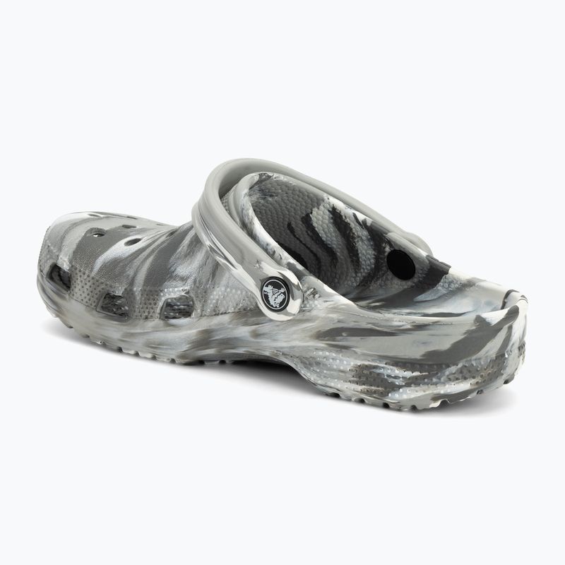 Nazouváky Crocs Classic Marbled Clog light grey/multi 4