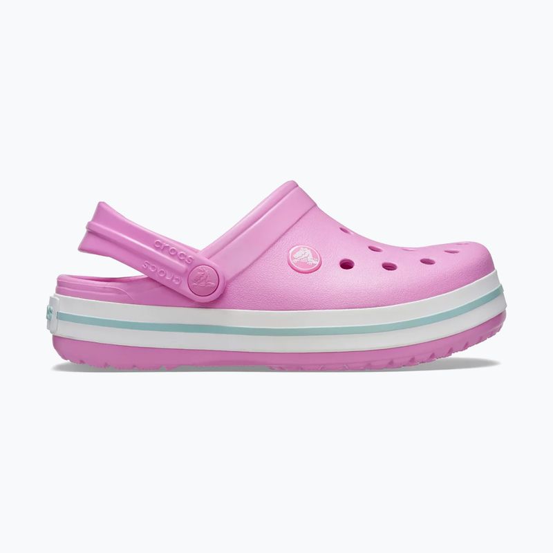 Dětské nazouváky Crocs Crocband Clog Dětské taffy pink 2