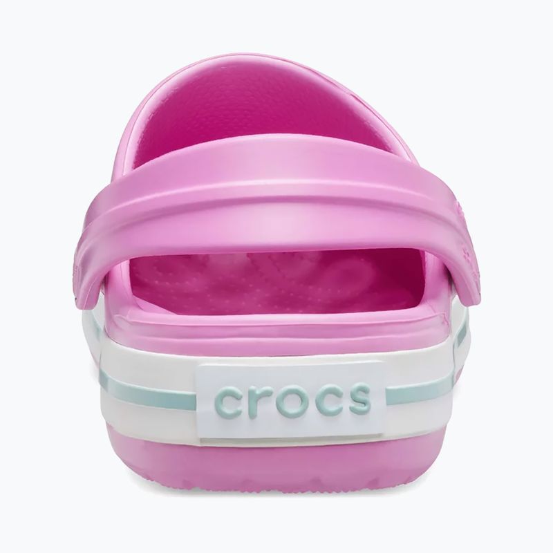 Dětské nazouváky Crocs Crocband Clog Dětské taffy pink 4