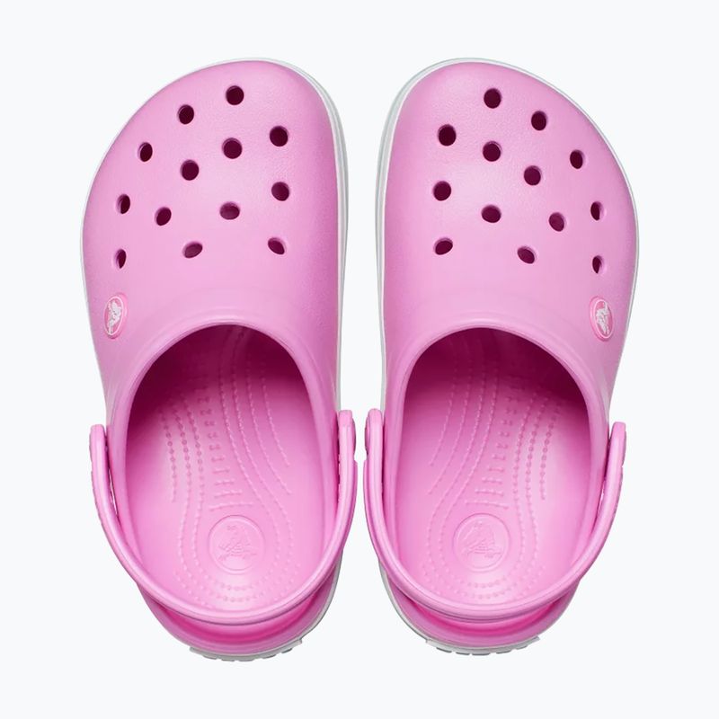 Dětské nazouváky Crocs Crocband Clog Dětské taffy pink 5