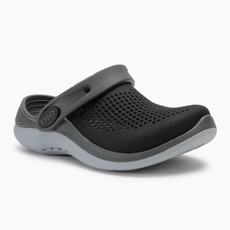 Dětské žabky Crocs LiteRide 360 Clog black/slate grey