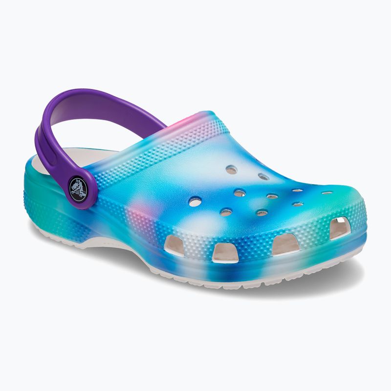 Dětské nazouváky   Crocs Classic Solarized Clog white/multi 9