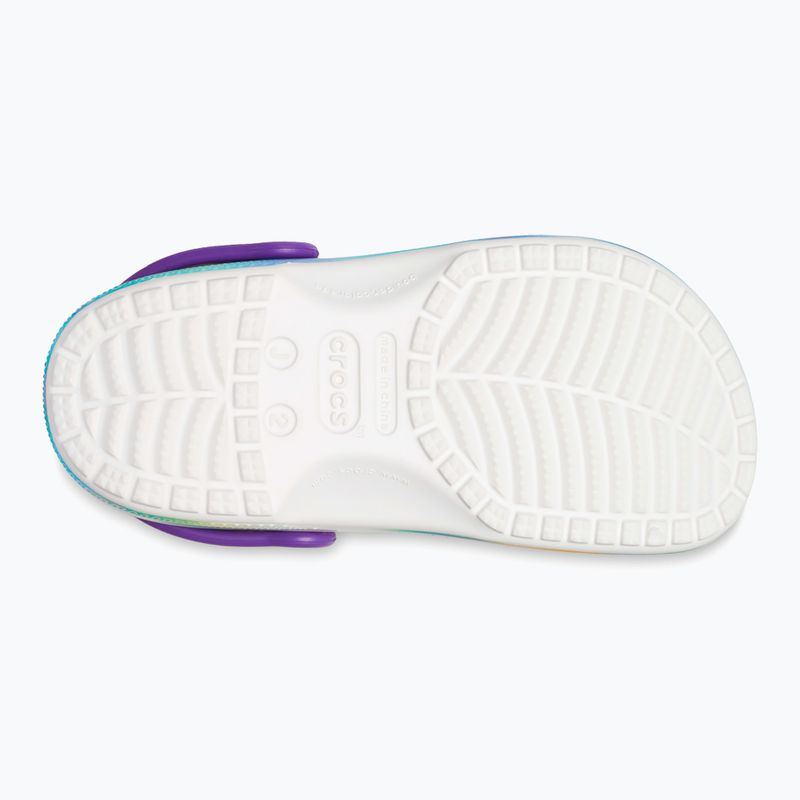 Dětské nazouváky   Crocs Classic Solarized Clog white/multi 13