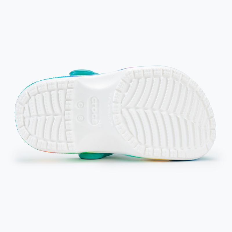 Dětské nazouváky   Crocs Classic Solarized Clog white/multi 5