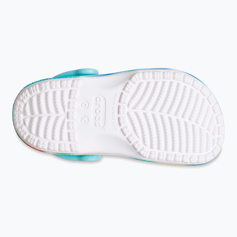 Dětské nazouváky   Crocs Classic Solarized Clog white/multi 13