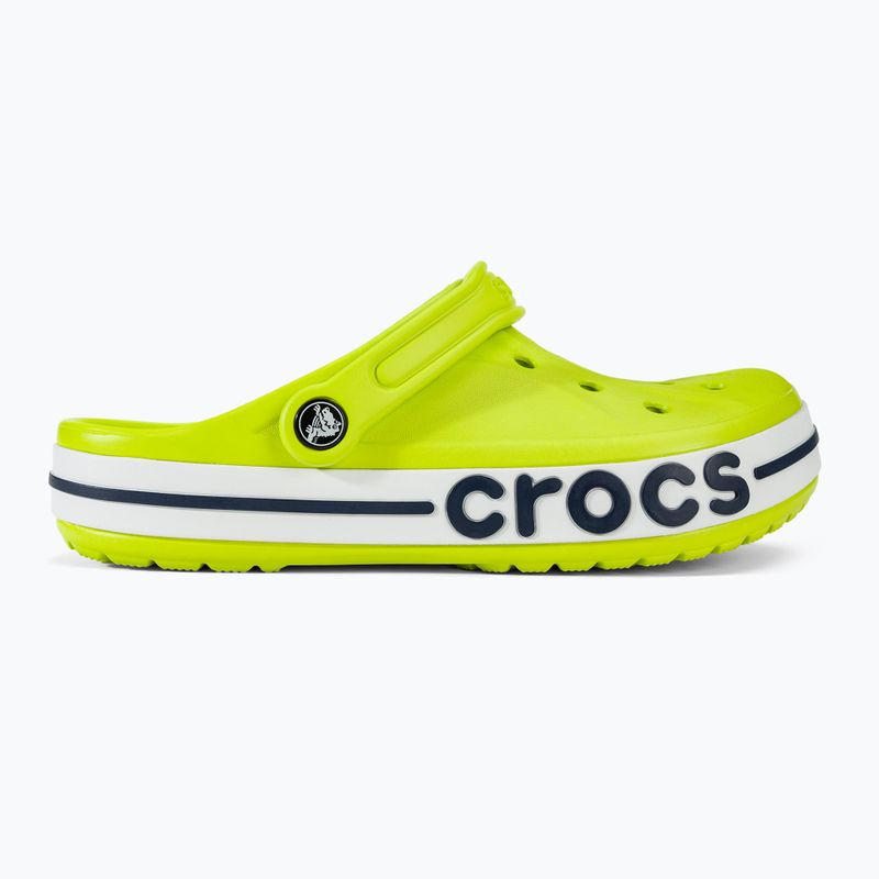 Nazouváky  Crocs Bayaband Clog lime punch/navy 3