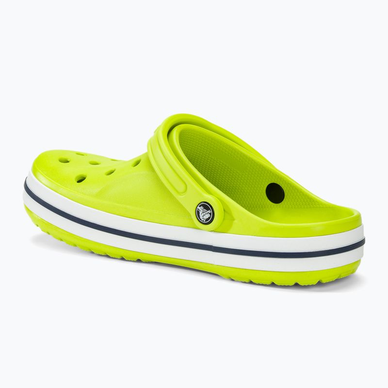 Nazouváky  Crocs Bayaband Clog lime punch/navy 4