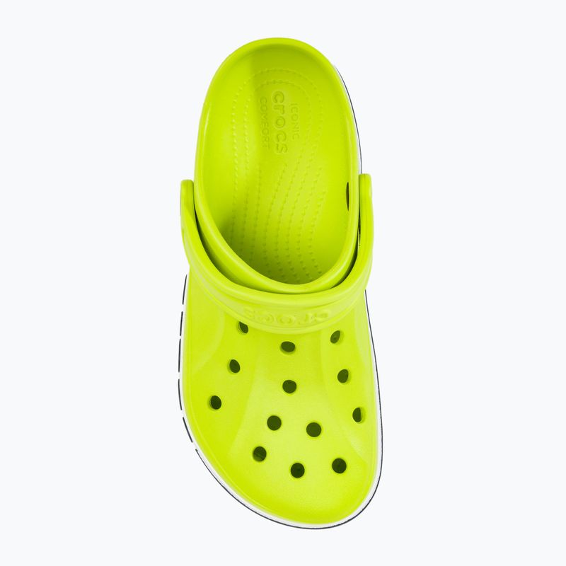 Nazouváky  Crocs Bayaband Clog lime punch/navy 6