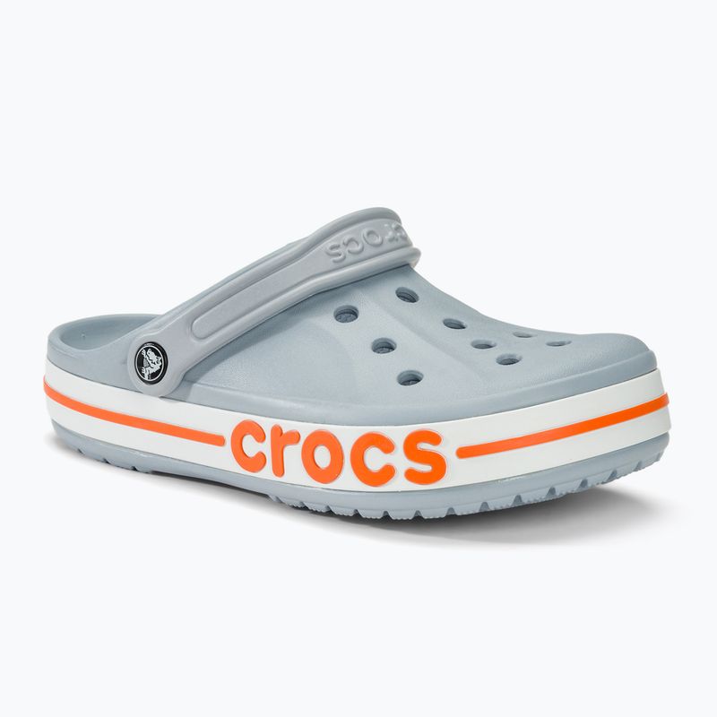 Nazouváky  Crocs Bayaband Clog blue grey/orange 2