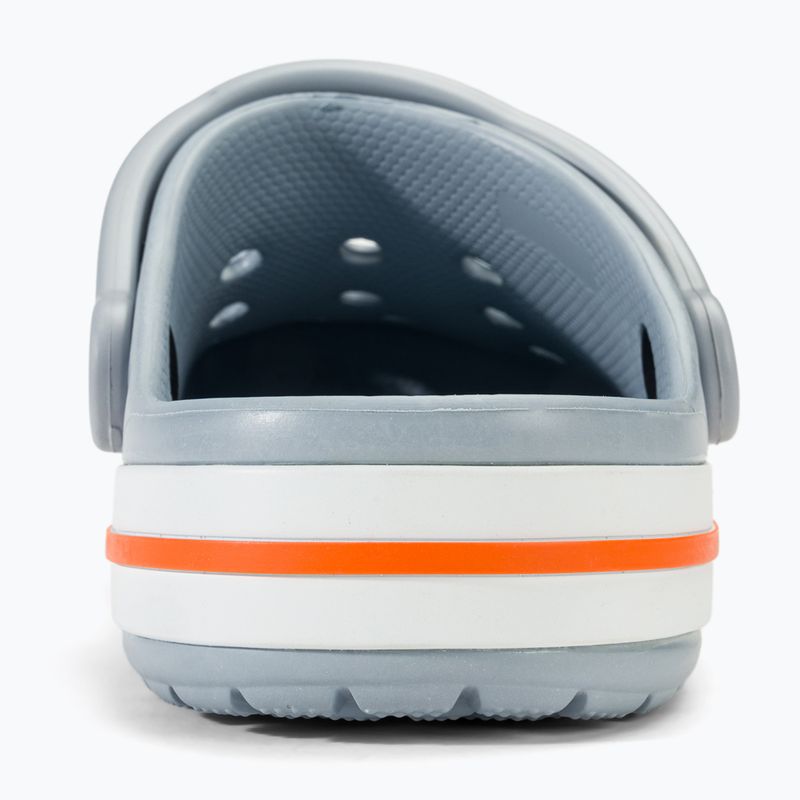 Nazouváky  Crocs Bayaband Clog blue grey/orange 7