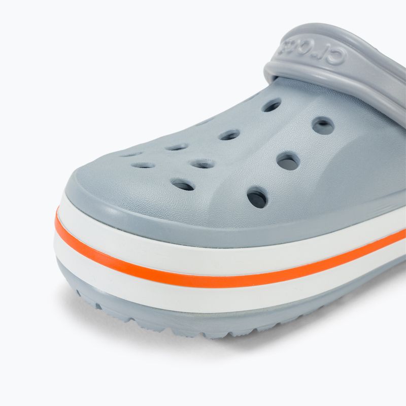 Nazouváky  Crocs Bayaband Clog blue grey/orange 8