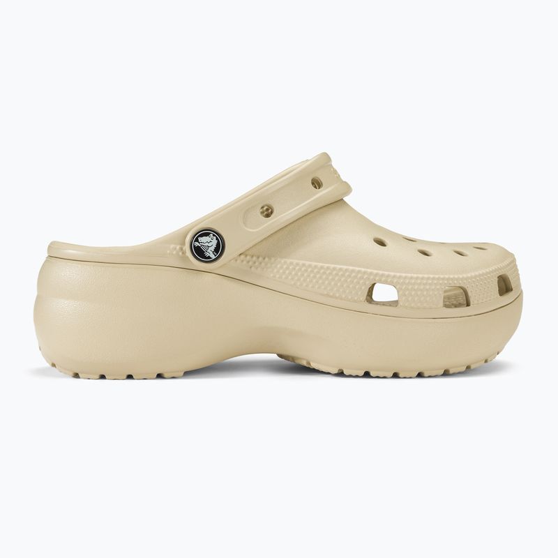 Dámské nazouváky  Crocs Classic Platform Clog bone 3