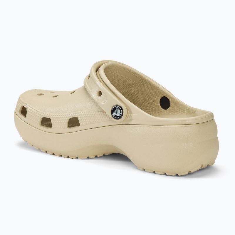 Dámské nazouváky  Crocs Classic Platform Clog bone 4