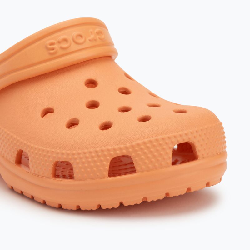 Dětské nazouváky Crocs Classic Clog papaya 8