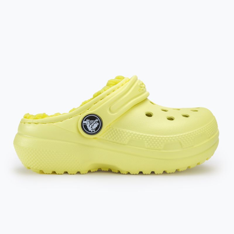 Dětské nazouváky  Crocs Classic Lined sulphur 3