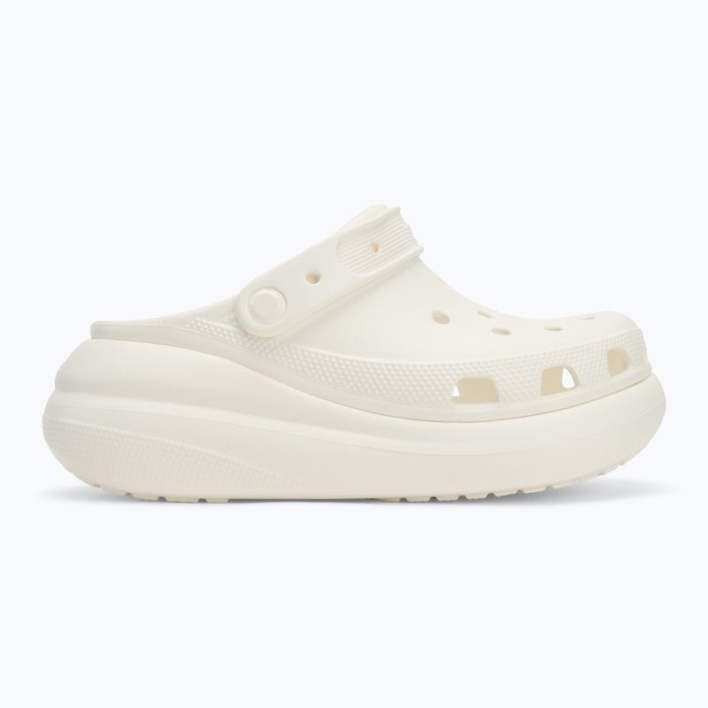 Nazouváky  Crocs Classic Crush Clog white 3